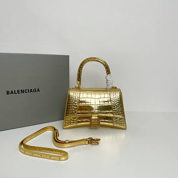 Balenciaga Hourglass Gold Size 23 x 10 x 14 cm