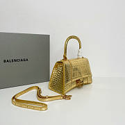 Balenciaga Hourglass Gold Size 23 x 10 x 14 cm - 3