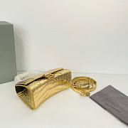 Balenciaga Hourglass Gold Size 19 x 8 x 21 cm - 3