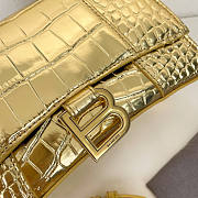 Balenciaga Hourglass Gold Size 19 x 8 x 21 cm - 2