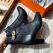 Hermes Boots In Black - 6