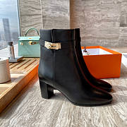 Hermes Boots In Black - 2