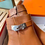 Hermes Boots In Brown - 6