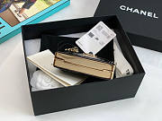 Chanel Cl Boy Minaudiere Shiny Leather Size 7.5 x 11 x 2.4 cm - 6