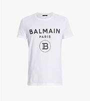Balmain White T shirt - 1