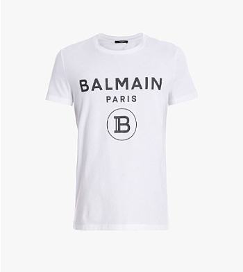 Balmain White T shirt