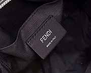 Fendi By The Way Mini White Leather Small Boston Bag Size 12.5 x 9.5 x 21 cm - 2