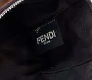 Fendi By The Way Mini Brown Leather Small Boston Bag Size 12.5 x 9.5 x 21 cm - 6