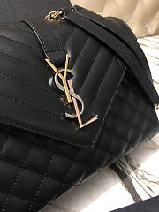 YSL Envelope Medium Bag Black Gold Size 24 x 7.5 x 18 cm - 2