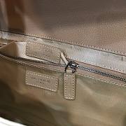 YSL Envelope Large Bag Beige Silver Hardware Size 31 x 21 x 8 cm - 6