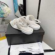 Chanel Women Sandals White - 2