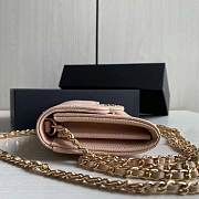 Chanel Small Wallet In Pink Size 12 x 8.5 cm - 2