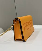 Fendi Chain Bag Yellow Size 20 x 6 x 13 cm - 4