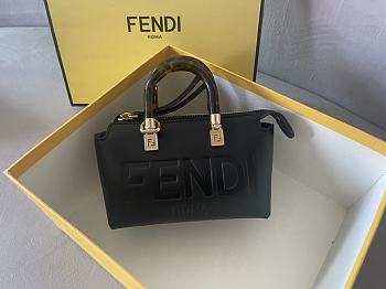 Fendi Roma Mini Bag Black Size 17 x 18 x 8 cm