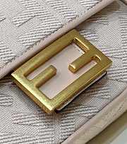 Fendi Baguette FF Bag Size 19 x 11.5 x 4 cm - 4