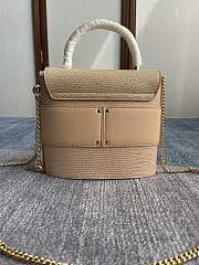 Chloe Small Aby Lock Handbag Beige Size 16.5 x 7 x 15 cm - 3