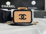 Chanel Wooden Box Bag 17 × 21 x 7.5 cm - 3
