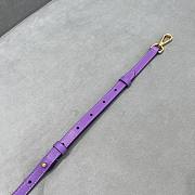Jacquemus Large Purple Bag Size 24 x 18 x 10 cm - 5