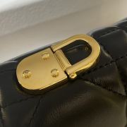 Dior CD Caro Cannage Gold Hardware Size 20 x 12 x 7 cm - 2