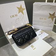 Dior CD Caro Cannage Gold Hardware Size 20 x 12 x 7 cm - 5