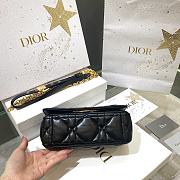 Dior CD Caro Cannage Gold Hardware Size 20 x 12 x 7 cm - 6
