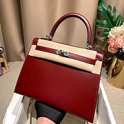 Hermes Kelly In Box Leather Size 25 cm - 5