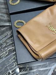 YSL Reversible Suede & Plain Leather Beige Size 28.5 x 20 x 6 cm - 4