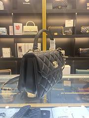 Chanel Trendy Lambskin Black Handbag Size 25 x 12 x 17 cm - 3