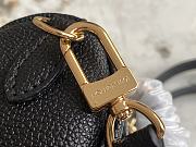 Louis Vuitton LV M81456 Black Silkscreen Nano Speedy Pillow Bag Size 16 x 11 x 9 cm - 6