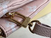 Louis Vuitton LV M81429 Pink Full Leather Crossbody Bag Size 20 x 12.5 x 3 cm - 2