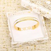 Dior Letter Open Bracelet - 4
