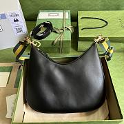 Gucci Attache Large Shoulder Bag Black 702823 Size 35 x 32 x 6 cm - 1