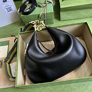 Gucci Attache Large Shoulder Bag Black 702823 Size 35 x 32 x 6 cm - 2