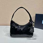  Prada 1NE515 Re-Edition 2000 Re-Nylon Mini-bag Black Size 22cm - 1