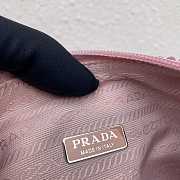 Prada 1NE515 Satin Mini-Bag With Artificial Crystals Pink Size 22 cm - 6
