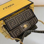 Versace By Fendi Baguette Bag Size 18.5 x 12 x 4.5 cm - 4