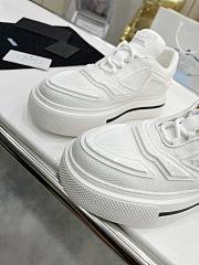 Prada Platform White Sneakers - 5