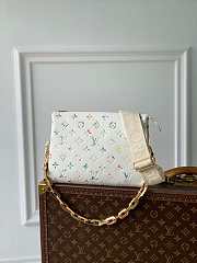 Louis Vuitton LV M21209 Coussin PM Handbag White Size 26 x 20 x 12 cm - 1