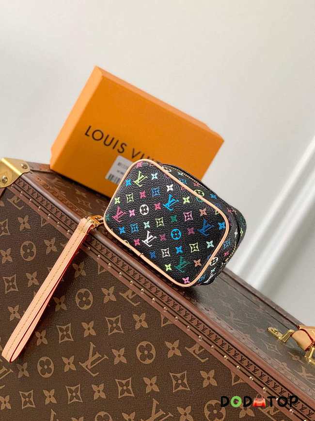 Louis Vuitton LV M81339 Wapity Case Bag Black Size 11 x 8 x 4 cm - 1