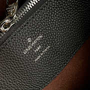 Louis Vuitton LV M59200 Bella Tote Mahina Black Size 32 x 23 x 13 cm - 4