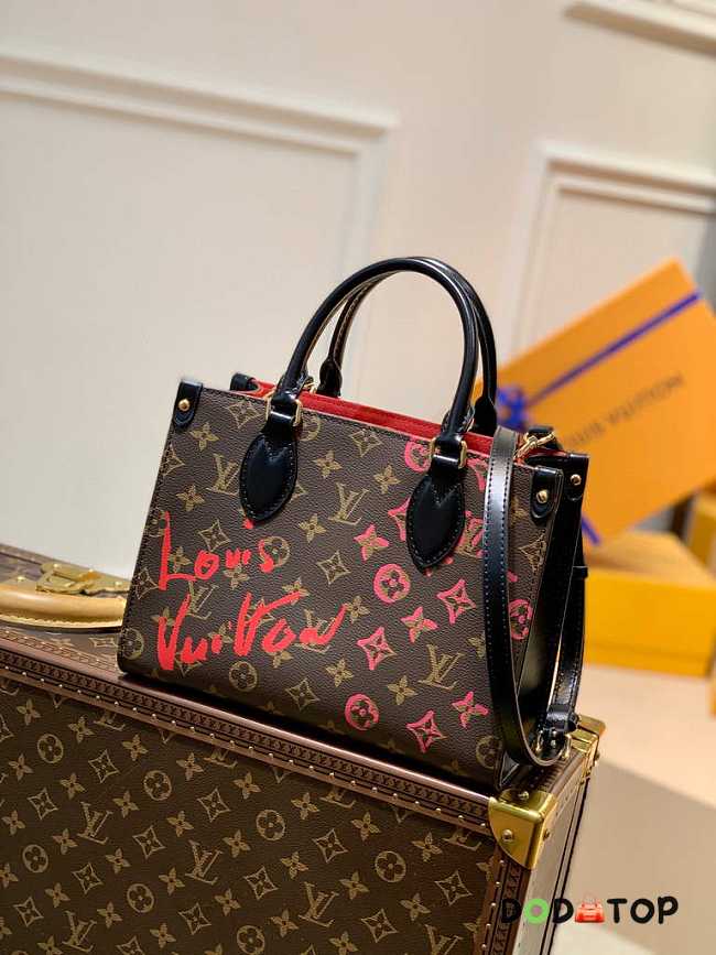  Louis Vuitton LV M45039 OnTheGo MM Tote bag Monogram Size 25 cm - 1