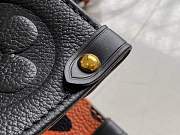 Louis Vuitton OnTheGo MM Monogram Empreinte Tote Bag Black Size 35 x 27 x 14 cm - 6