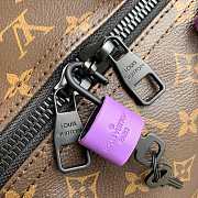 LV M46259 Louis Vuitton Keepall Bandouliere 50 Bag Purple Size 50 x 29 x 23 cm - 6