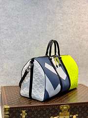 LV M59922 Louis Vuitton Keepall 50B Travel Bag Yellow Size 50 x 29 x 23 cm - 3