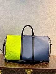 LV M59922 Louis Vuitton Keepall 50B Travel Bag Yellow Size 50 x 29 x 23 cm - 5