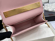 Chanel Cl Clutch With Chain Pink Size 11.5 x 14.5 x 5.5 cm - 2