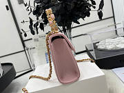 Chanel Cl Clutch With Chain Pink Size 11.5 x 14.5 x 5.5 cm - 3