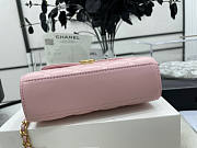 Chanel Cl Clutch With Chain Pink Size 11.5 x 14.5 x 5.5 cm - 4