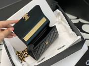 Chanel Cl Clutch With Chain Black Size 11.5 x 14.5 x 5.5 cm - 2