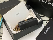 Chanel Cl Clutch With Chain Black Size 11.5 x 14.5 x 5.5 cm - 5
